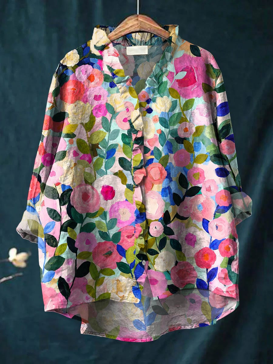 Alisa™ | Watercolor Garden Blouse