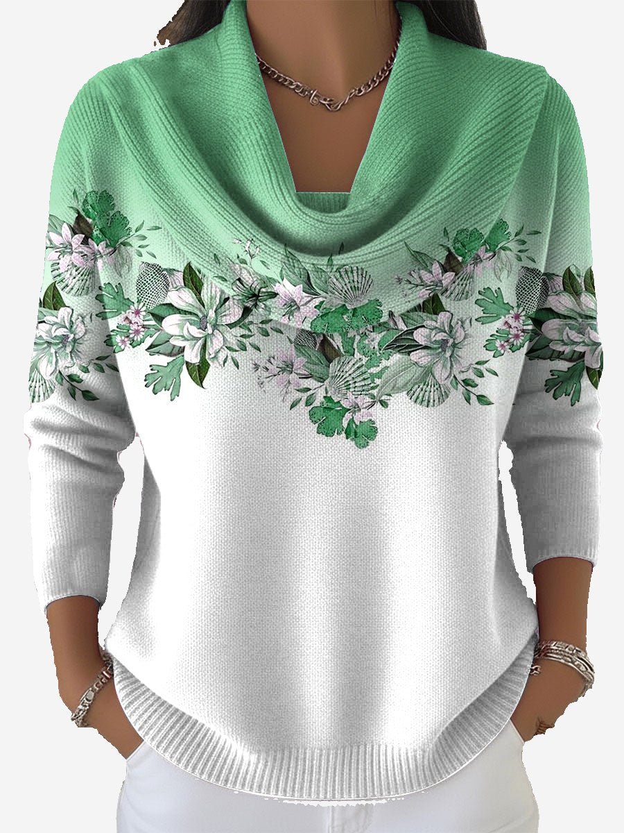 Taliora™ | Vintage Floral Sweater