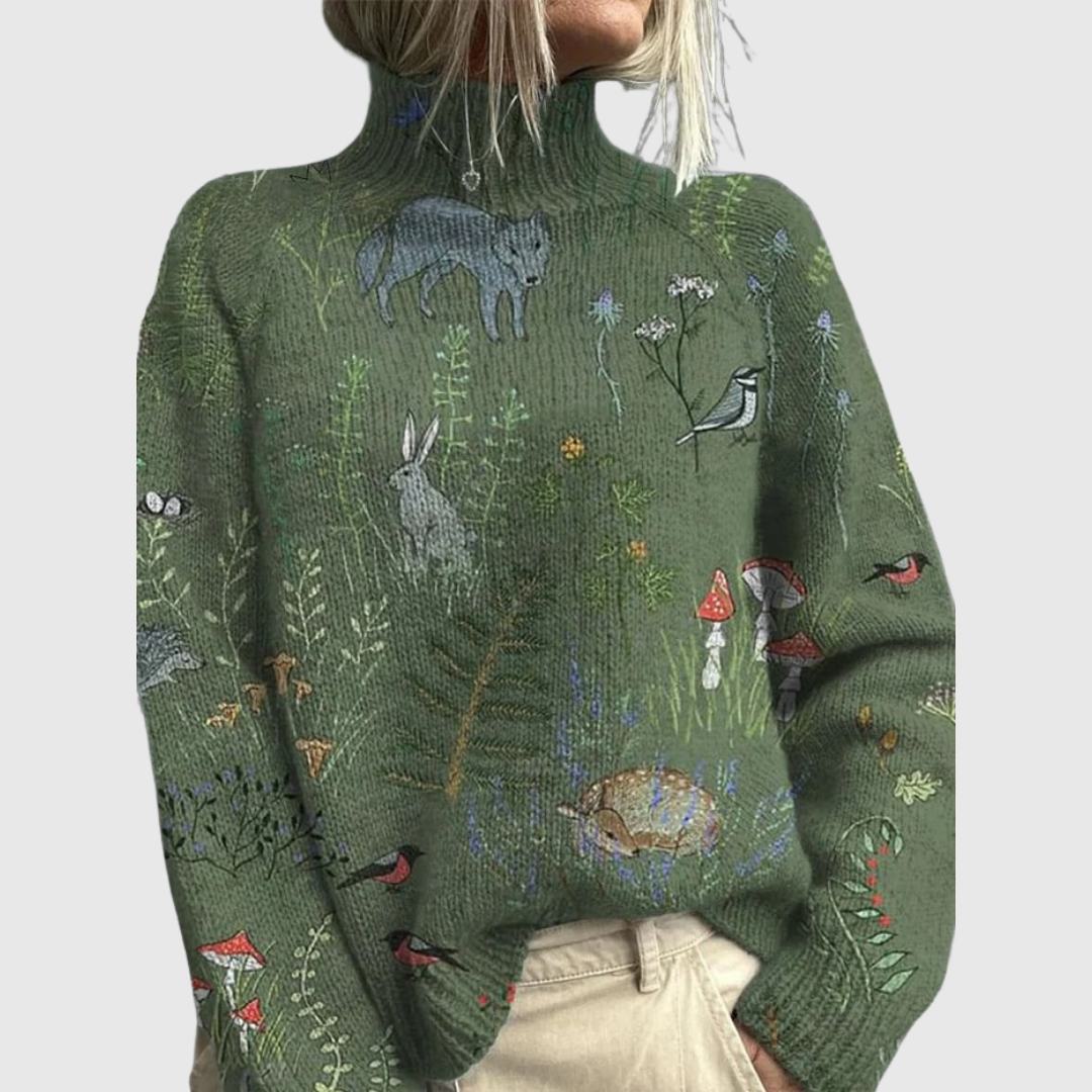 Erisana™ | Warm & Elegant Turtleneck Sweater