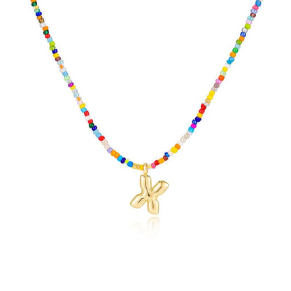 MACY™ - Colorful Bubble Letter Necklace