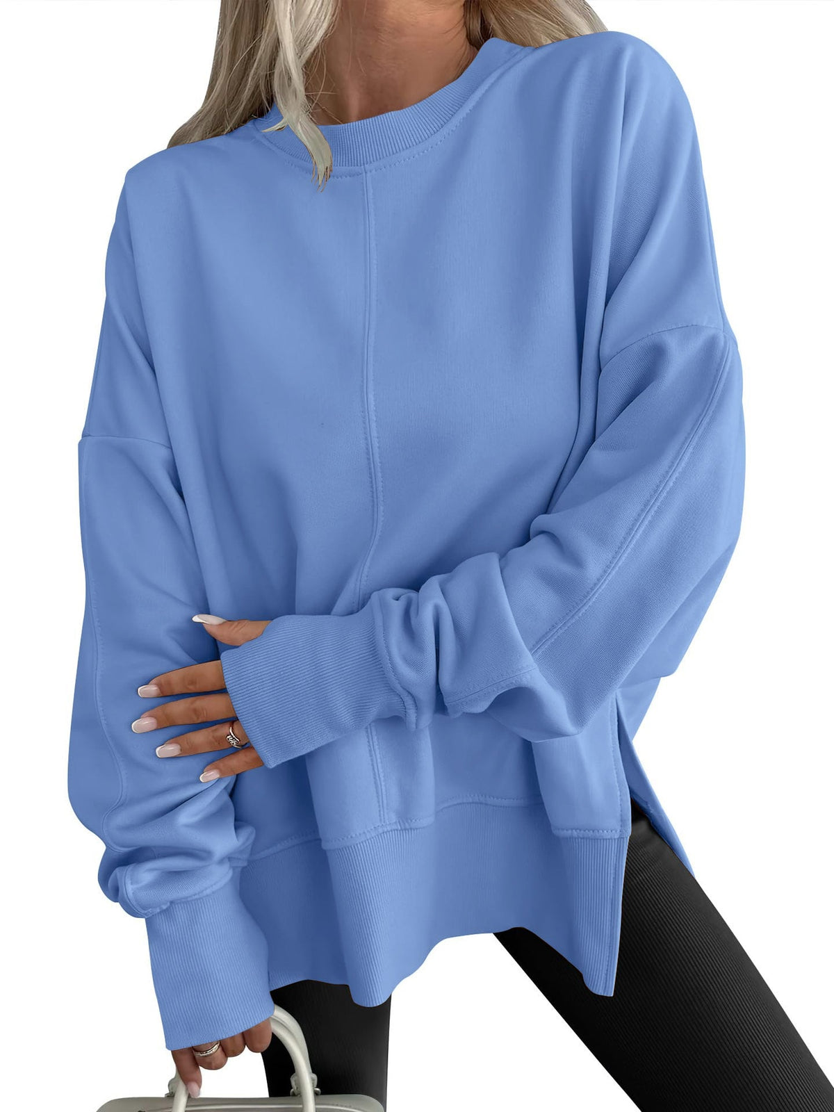 Gwelia™ | Comfy Oversized Long Sleeve Sweatshirt