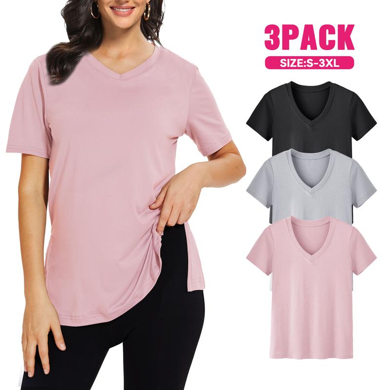 Selaria™ | Casual Loose Fit Tee (Pack of 3)