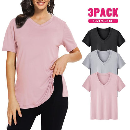 Selaria™ | Casual Loose Fit Tee (Pack of 3)