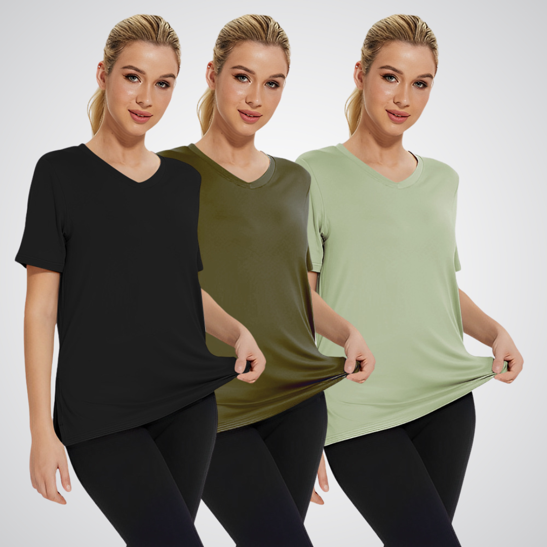 Selaria™ | Casual Loose Fit Tee (Pack of 3)