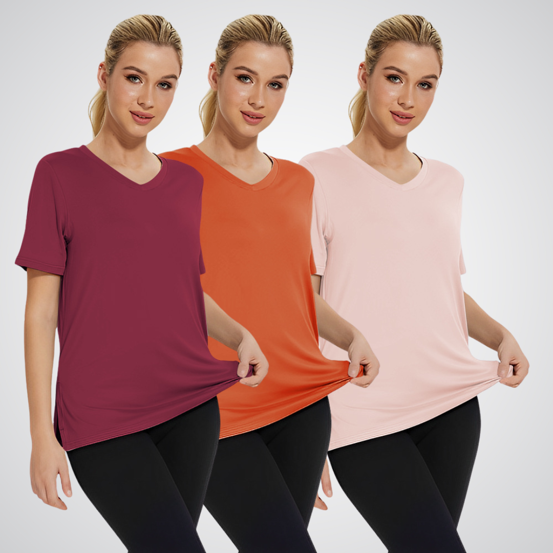 Selaria™ | Casual Loose Fit Tee (Pack of 3)