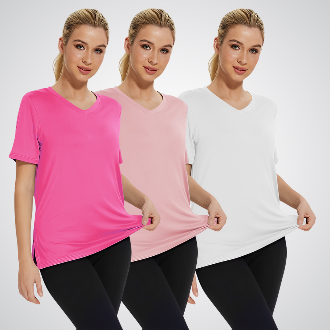 Selaria™ | Casual Loose Fit Tee (Pack of 3)