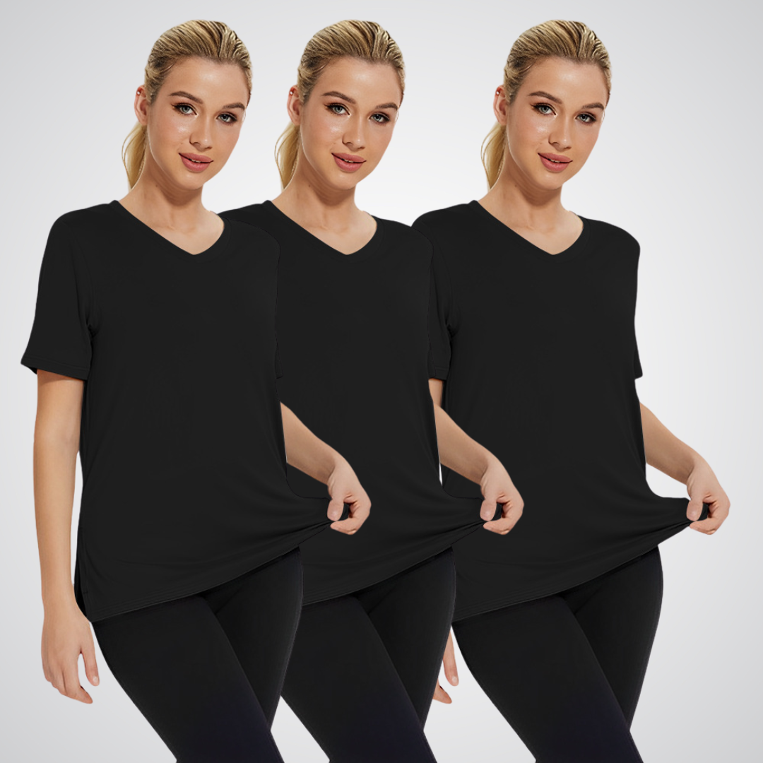 Selaria™ | Casual Loose Fit Tee (Pack of 3)
