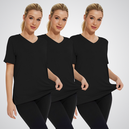 Selaria™ | Casual Loose Fit Tee (Pack of 3)