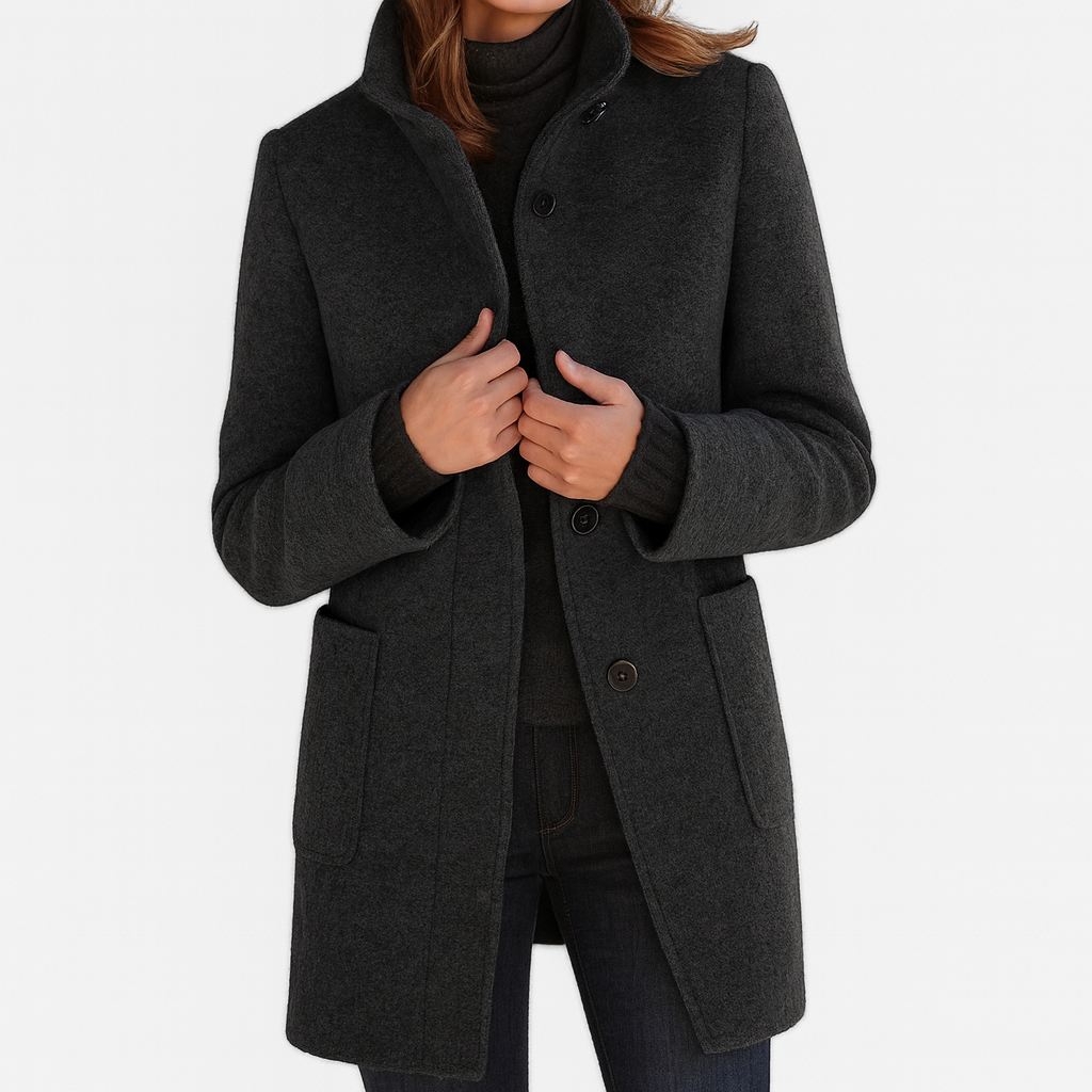 Vittoria™ | Ladies Coat with High Collar