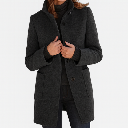 Vittoria™ | Ladies Coat with High Collar