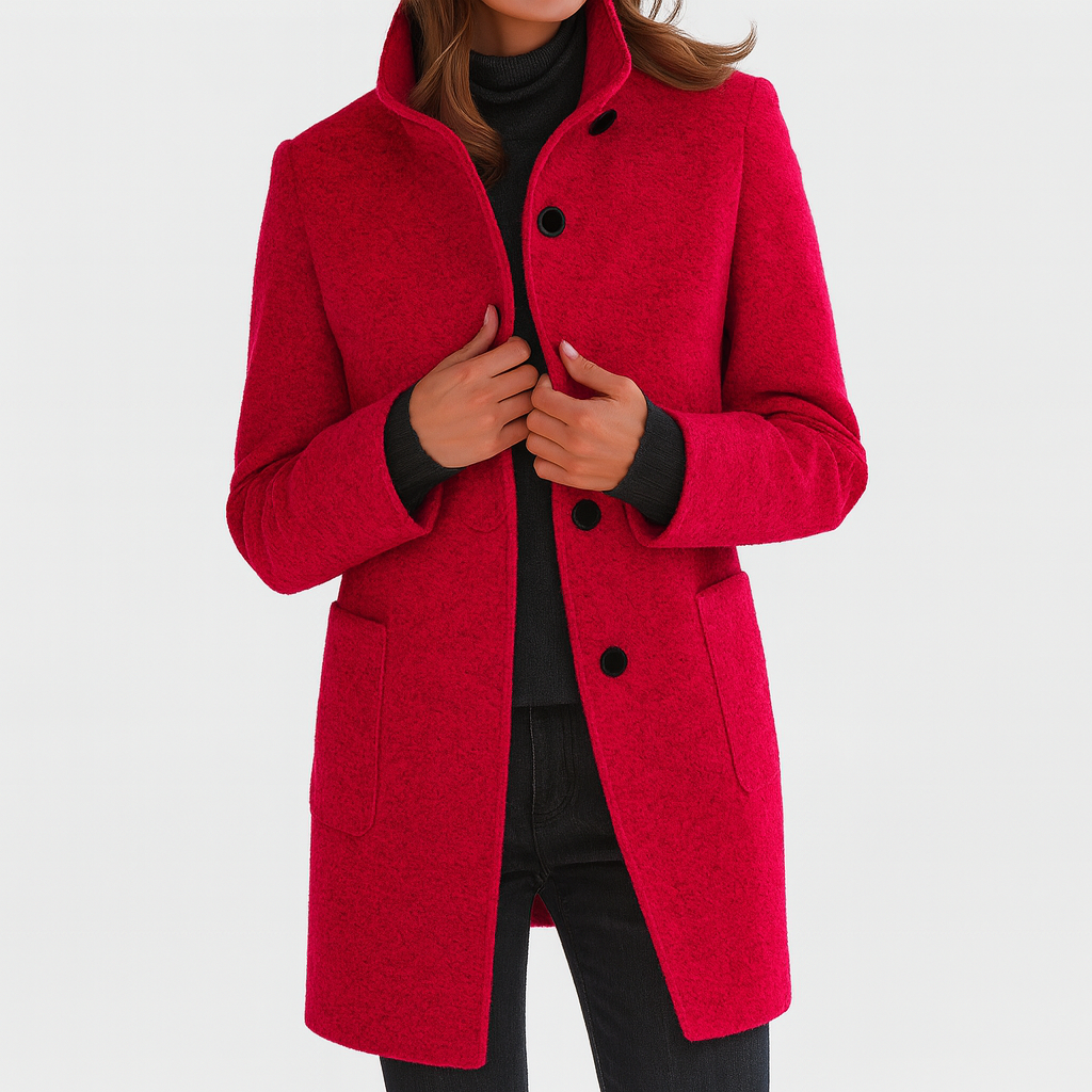 Vittoria™ | Ladies Coat with High Collar