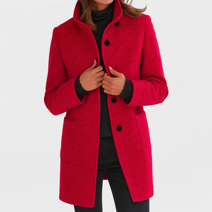 Vittoria™ | Ladies Coat with High Collar