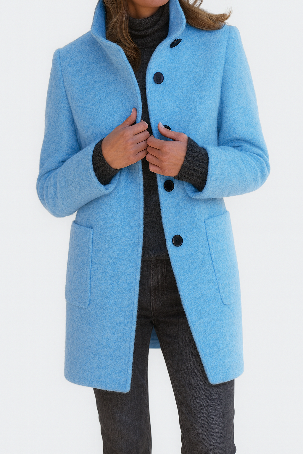 Vittoria™ | Ladies Coat with High Collar