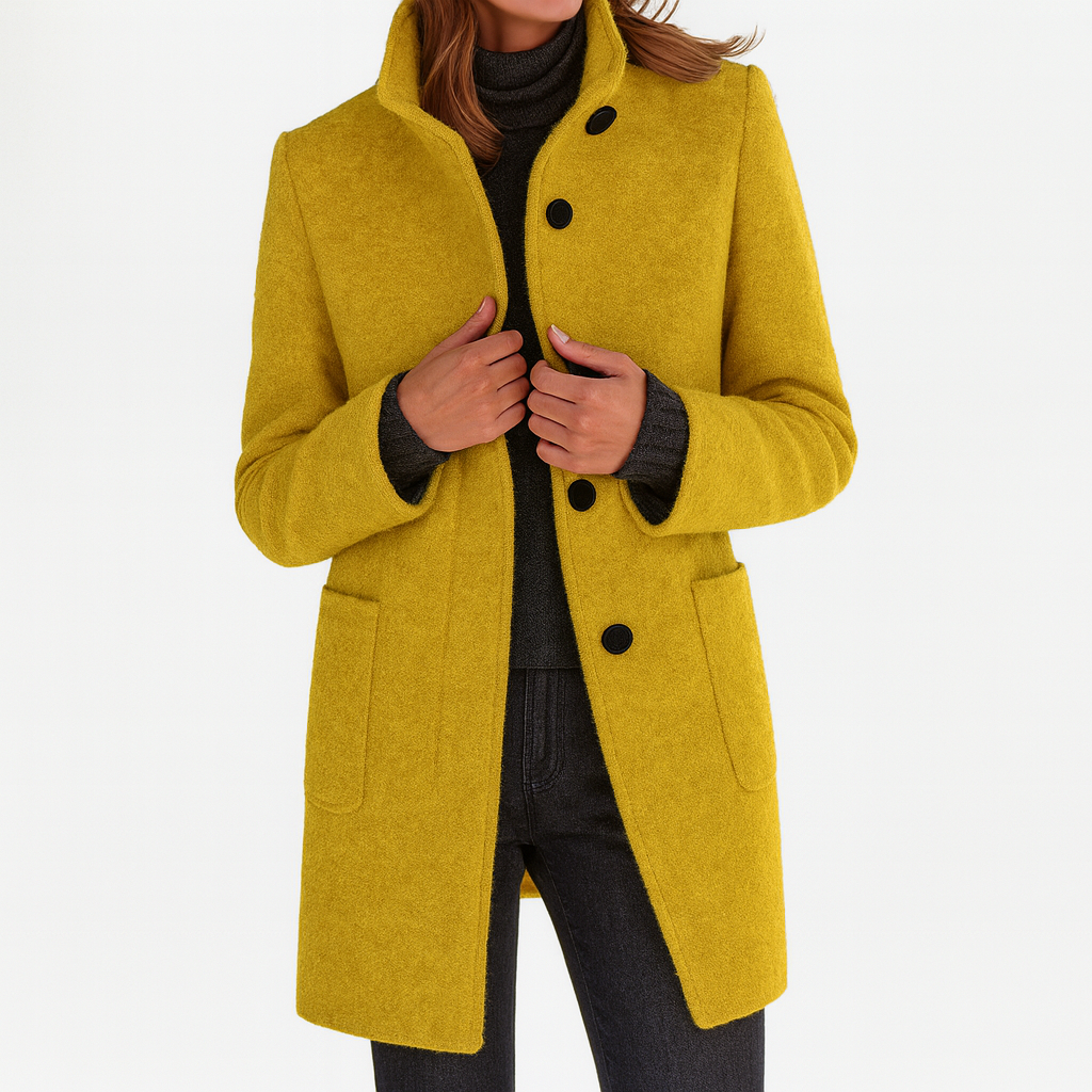 Vittoria™ | Ladies Coat with High Collar
