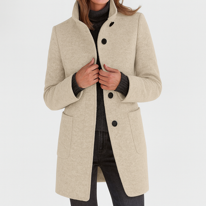 Vittoria™ | Ladies Coat with High Collar