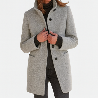 Vittoria™ | Ladies Coat with High Collar
