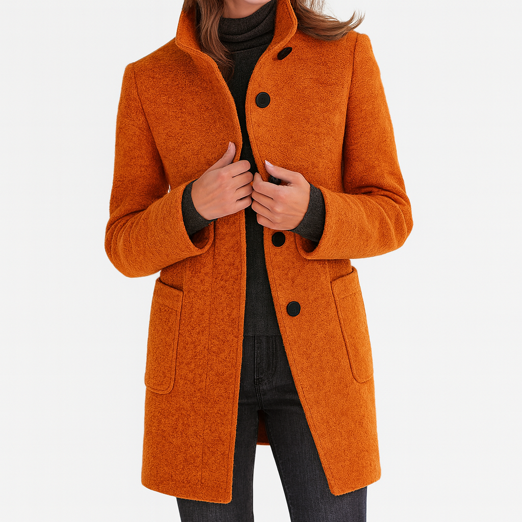 Vittoria™ | Ladies Coat with High Collar