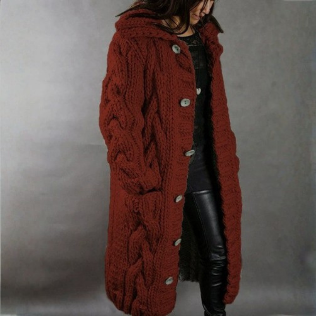 Karivelle™ | Elegant Cozy Coat with Tummy Coverage