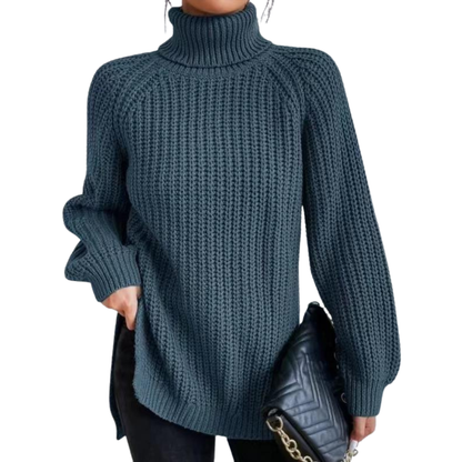 Talbelle™ | Cotton Ladies' Turtleneck for Winter