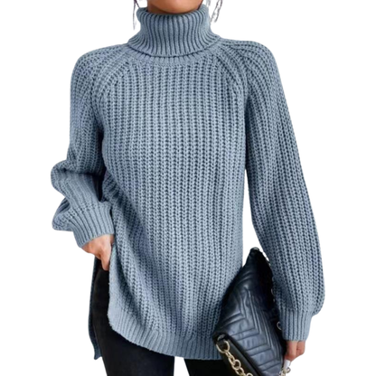 Talbelle™ | Cotton Ladies' Turtleneck for Winter