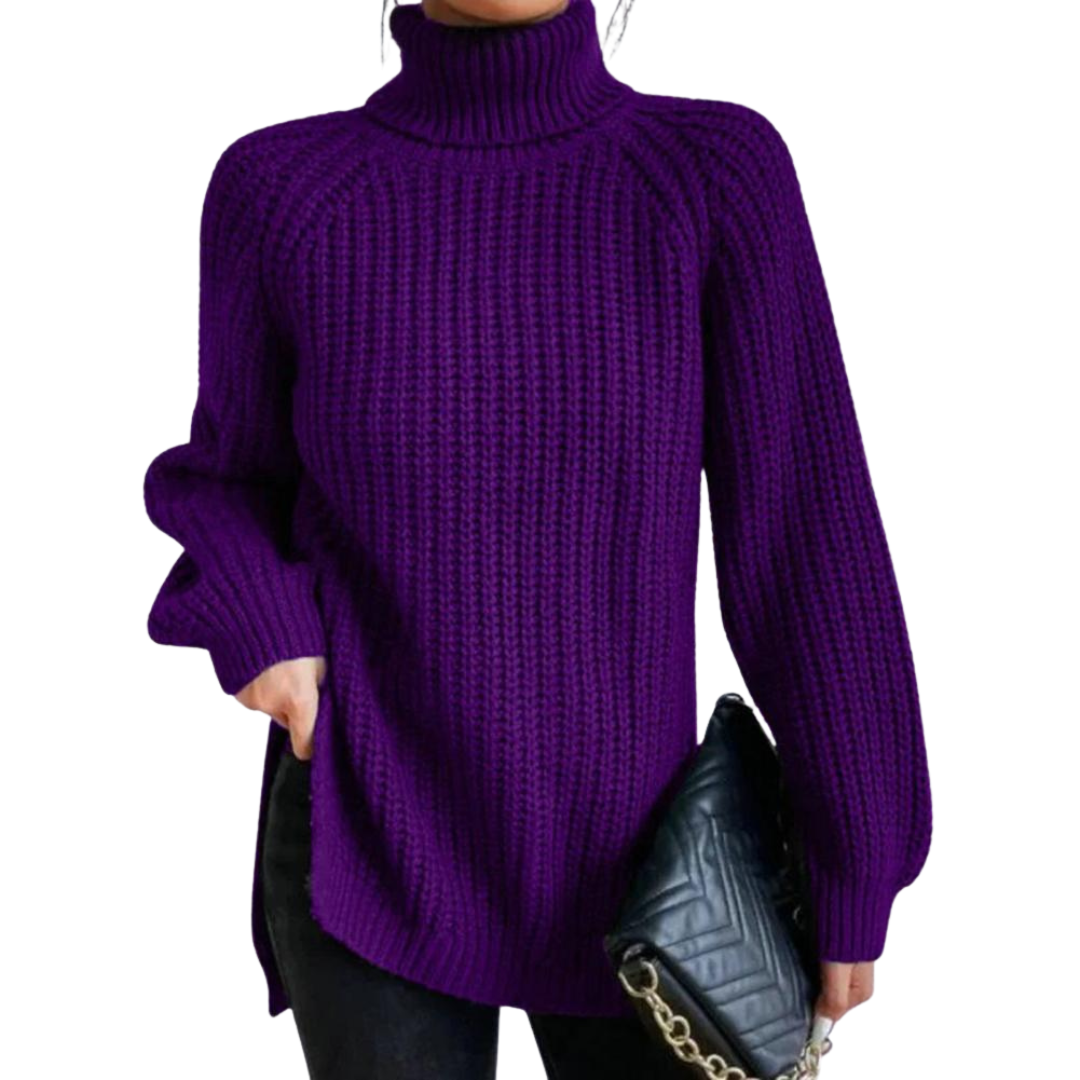 Talbelle™ | Cotton Ladies' Turtleneck for Winter