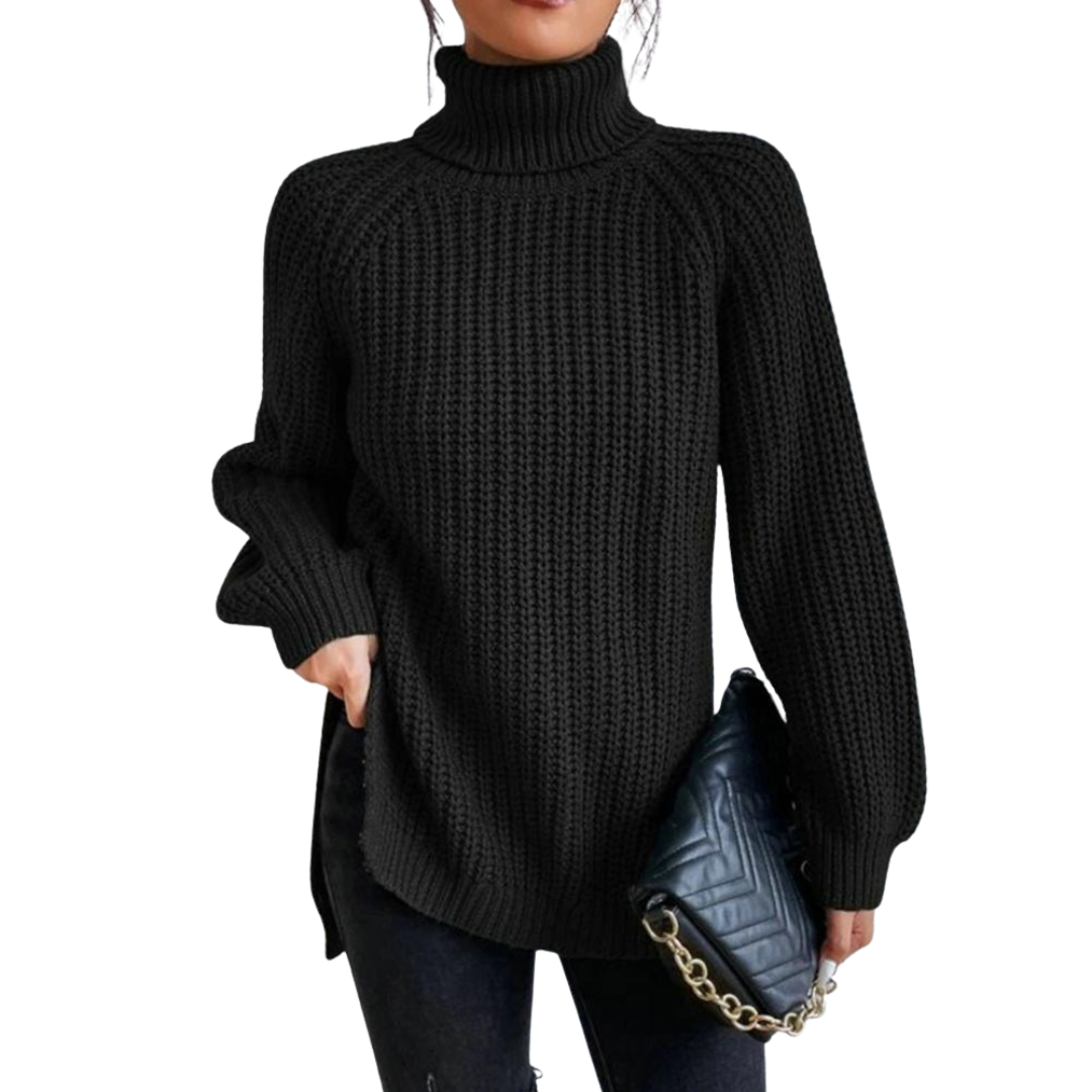 Talbelle™ | Cotton Ladies' Turtleneck for Winter