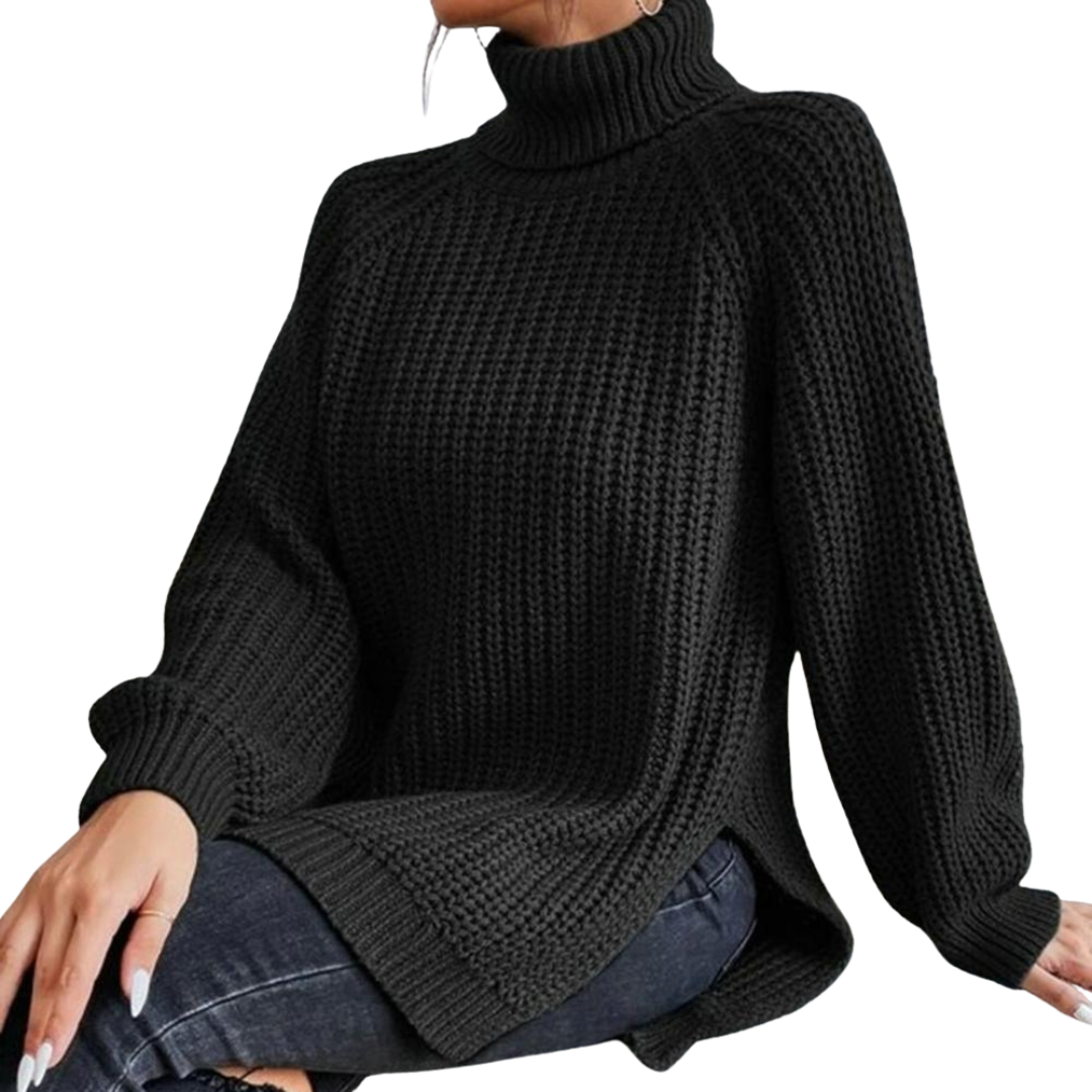 Talbelle™ | Cotton Ladies' Turtleneck for Winter