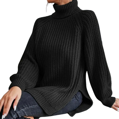 Talbelle™ | Cotton Ladies' Turtleneck for Winter