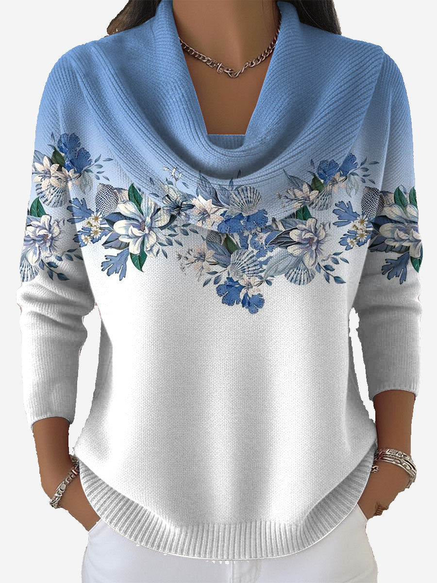 Taliora™ | Vintage Floral Sweater
