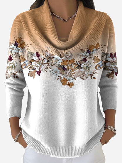 Taliora™ | Vintage Floral Sweater
