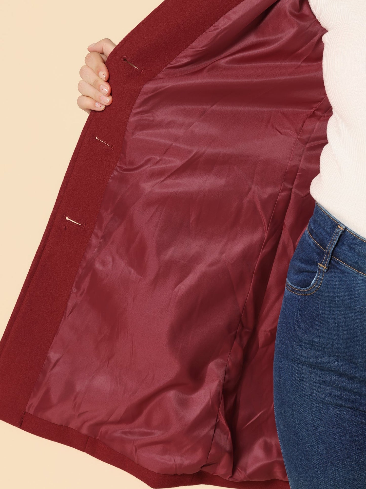 Sylviera™ | Women’s Single-Breasted Winter Trench Coat